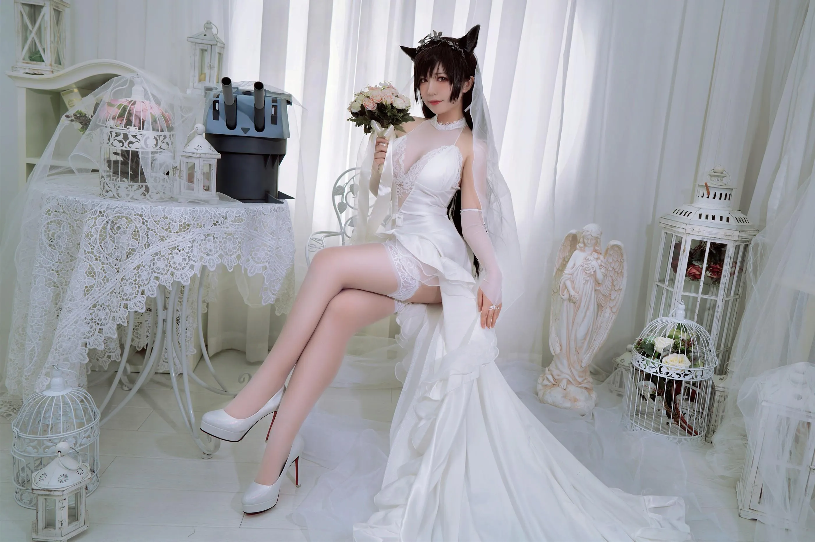 半半子 – NO.25 爱宕花嫁 [30P]插图7
